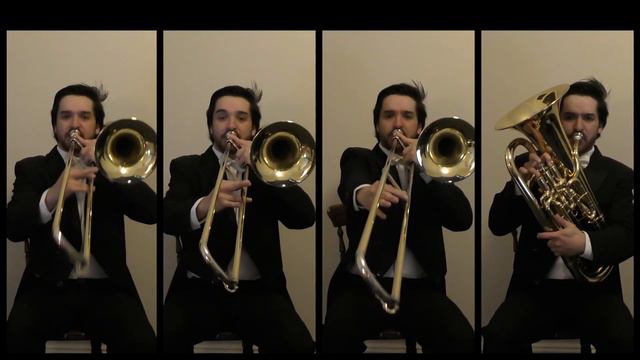 Finale from Bruckner 8 - Trombone Excerpt смотреть онлайн