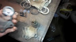 Замена сальника МКПП левого привода peugeot 306