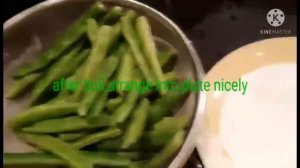 V 29  SIMPLE COOKING OF BAGUIO BEANS OR SITAW(STRING BEANS)