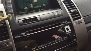 វិធីប្រើមុខងារអូឌីយ៉ូ AUX ឡាន Prius 2006 - 2009 - How to use function Audio cable AUX Prius