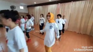 Iko Iko Samba - linedance by Chika Hapsari & Roosamekto Mamek (INA) , August 2019