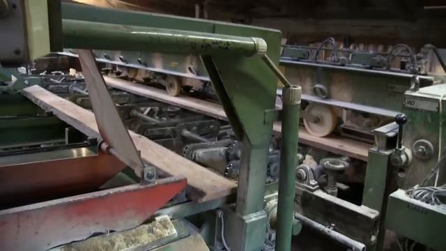 Фрезерно брусующая линия MoehringerEWD 2008 смотреть онлайн