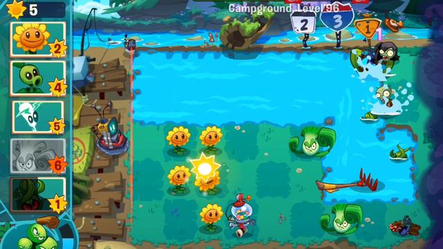 PvZ 3: Welcome to Zomburbia 😱 Level 96🔥 Android Gameplay смотреть онлайн
