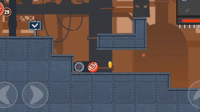 Красный Шар против Масок. Серия 14. Новые уровни. Мультик игра на Игрули Games. Red Ball