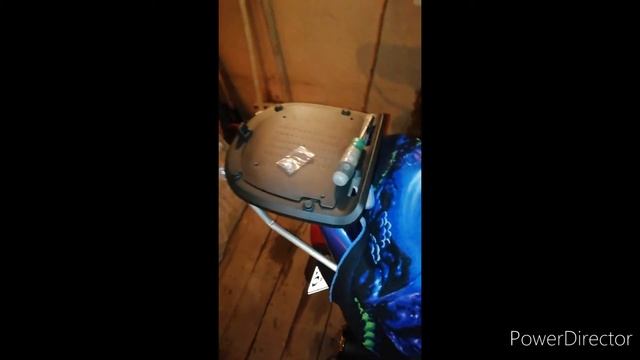 Установка кофра на SYM GTS 250. смотреть онлайн