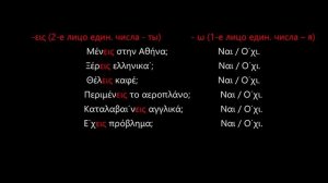 Урок 2. Предложение. Глагол ειμαι - быть. Знакомство, приветствие в греческом языке.