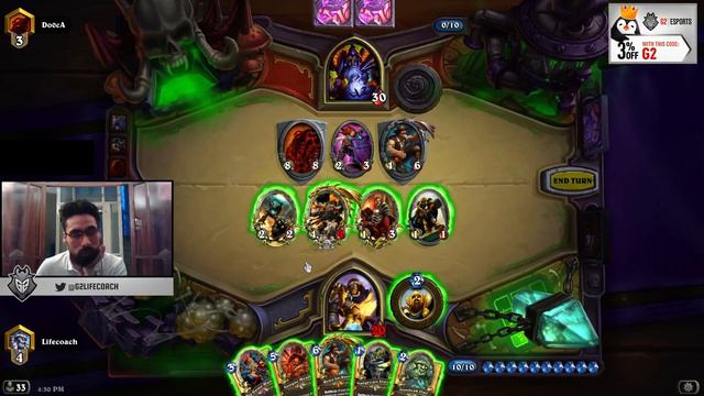 Hearthstone Lifecoach Playing Reno Jackson Pally