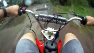Honda XR50 PitBike Riding