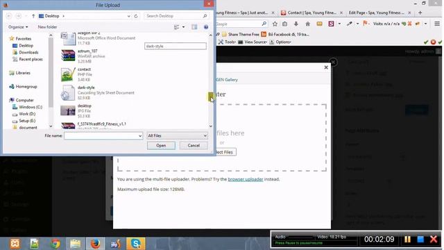 Create Contact - Young Fitness WordPress Theme смотреть онлайн