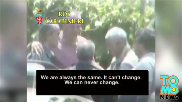 Итальянская полиция тайно засняла обряд посвящения в мафию
