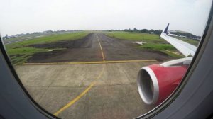 Batik Air Airbus A320-214 PK-LUO Takeoff HLP RWY 24