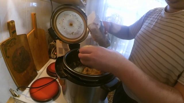 Плов в мультиварке/Pilaf in a slow cooker смотреть онлайн