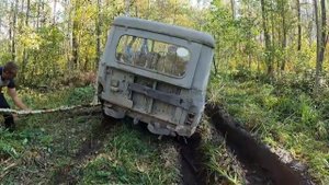 БЕЗДОРОЖЬЕ НА УАЗЕ В ДЕРЕВНЕ/ В ЛЕС ПО ГРИБЫ