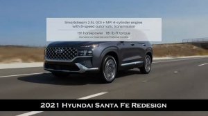 Hyundai Santa Fe  2021- Premium SUV (1080P HD)