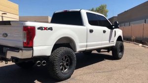 2018 Ford F250 Super Duty bds suspension 4" 4 link lift 37/1250/20, 20x10 wheels