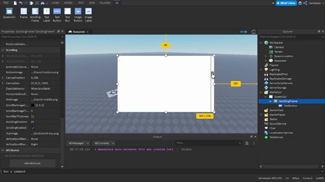 Roblox GUI Scripting Tutorial #7 - Scrolling Frames смотреть онлайн