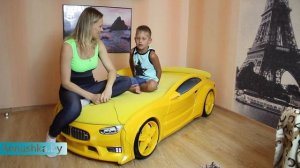 Объемная кровать машина BMW NEO бмв нео обзор и отзыв покупателей