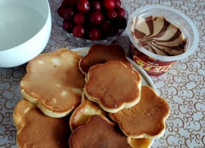 Панкейки. Вкусный завтрак.