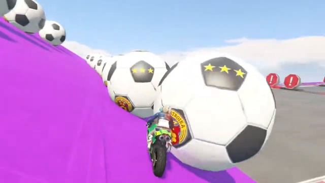 GTA 5 MODS HARLEY QUINN SOLO TOY BALLS RAGDOLL PARKOUR CHALLENGE كرات راغدول باركور смотреть онлайн