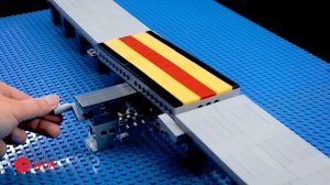 Building Movable Bridges: Simple bascule, Swing, Retractable Bridge by Lego