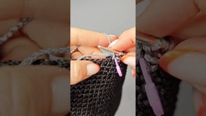 Как перейти на нить другого цвета при вязании по спирали?