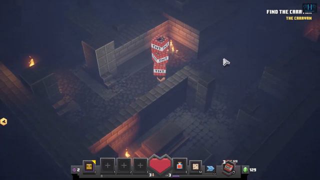 Minecraft dungeons | Gameplay Walkthrough | Part - 1 | Creeper Woods смотреть онлайн