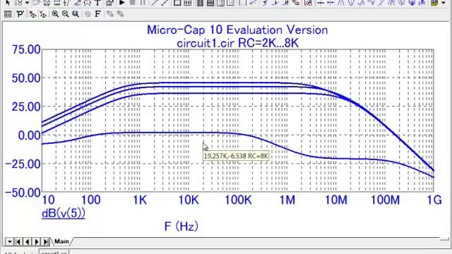 Circuit simulation using Micro-Cap (EE210 L-17) смотреть онлайн