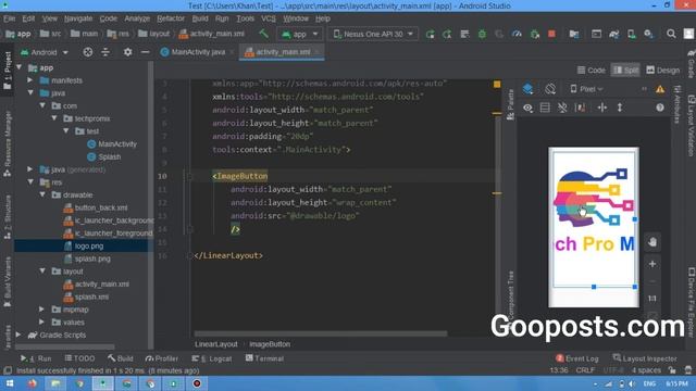 ImageButton in Android Studio - Android Tutorial # 15 смотреть онлайн