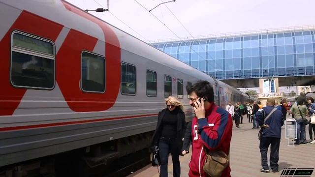 РЖД ЭП20-035 с поездом №20 Москва - Ростов-на-Дону