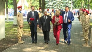 Памятник Герою России А. Совгиренко открыли в Чкаловском
