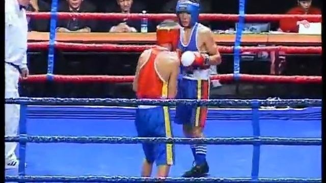 Спорт. Бокс. Чемпионат Бишкека-2008. Медер Мамакеев-Адис Норузбаев. смотреть онлайн