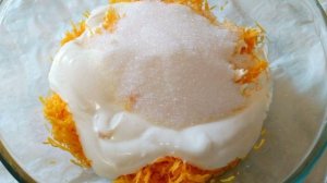 Тыквенный манник на сметане