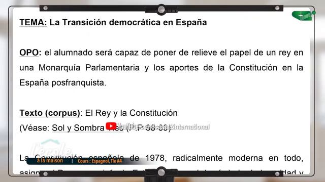 L'ECOLE A LA MAISON -14H30 - ALLEMAND (DIE DEMOKRATIE UND DIE MENSCHENRECHTE)-CLASSE de Tle A4 -No смотреть онлайн