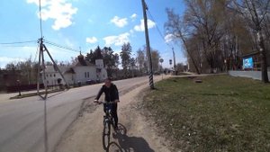 Небольшое путешествие на Великах в сторону п. Ревякино на великах на р. Тулица.