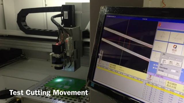 GENITEC Vision-Aided Automatic PCB Router(GAM320)