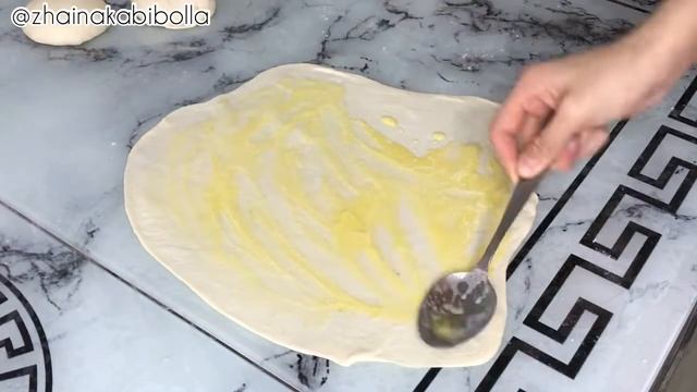 Катлама с луком. Казакша рецепт.