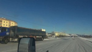 Сусуман сегодня. Колымская трасса. Едем с одной работы на другую