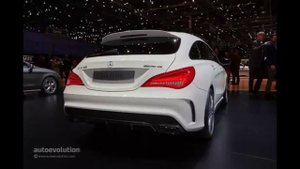 Новинка! Mercedes–Benz CLA 45 AMG Shooting Brake - Мини обзор комплектации, экстерьера и салона.