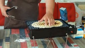 Тестовый обзор газового гриля Weber Go-Anywhere (лаваш)