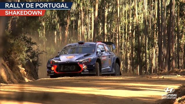 Rally de Portugal Shakedown - Hyundai Motorsport 2017 смотреть онлайн