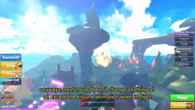 SHOWCASE of Kitsune TRANSFORMATION | Elemental Dungeons