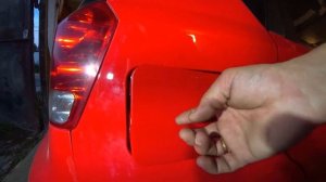 ШЕВРОЛЕ АВЕО... Ремонт лючка бензобака на ШЕВРОЛЕ АВЕО Т200 ХЭТЧБЕК 2006года.
