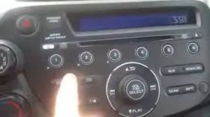 Honda Fit/Insight Manual Clock Time Setting