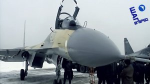 Первый полет крутейшего истребителя Су-35++