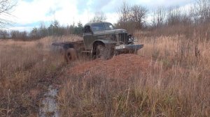 Поехали покататься на ЗиЛ-157 и чуть его не утопили