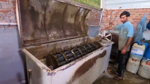 Удивительный процесс изготовления проводов мотоциклетных дисков