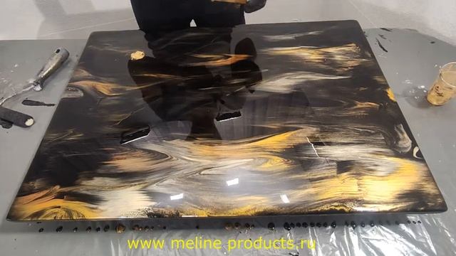 Набор №84. Столешница своими руками. Эпоксидная смола Metally epoxy. смотреть онлайн