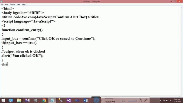 Confirm Box for JavaScript with Html