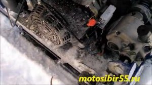 Обзор буксировщика Бурлак М 17 л с  с реверсом и лыжным модулем