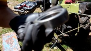 ВЫЖИМНОЙ ПОДШИПНИК ВАЗ для тяжёлого мотоблока замена